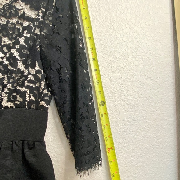 Eliza J Black Cocktail Dress | Size 8 - Picture 6 of 8